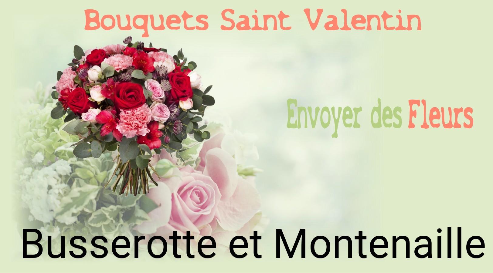 Roses de Saint-Valentin livrées à Busserotte-et-Montenaille